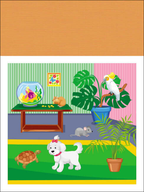 Applikationen. Stufe 1. Ausschneiden von Quadraten, Rechtecken